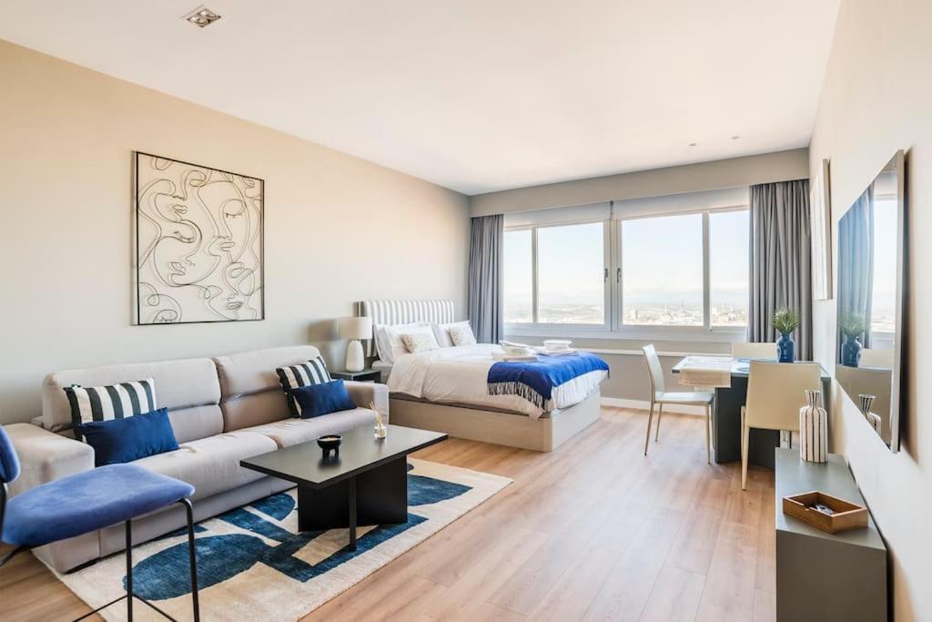 Lujo Con Vistas Skyline 1gb Wifi * Madrid